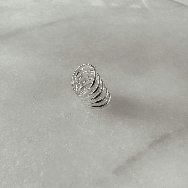 Aro Cuff Líneas (Unitario)