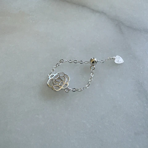 Anillo Cadena Rosa