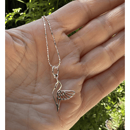 Collar Colgante Colibrí