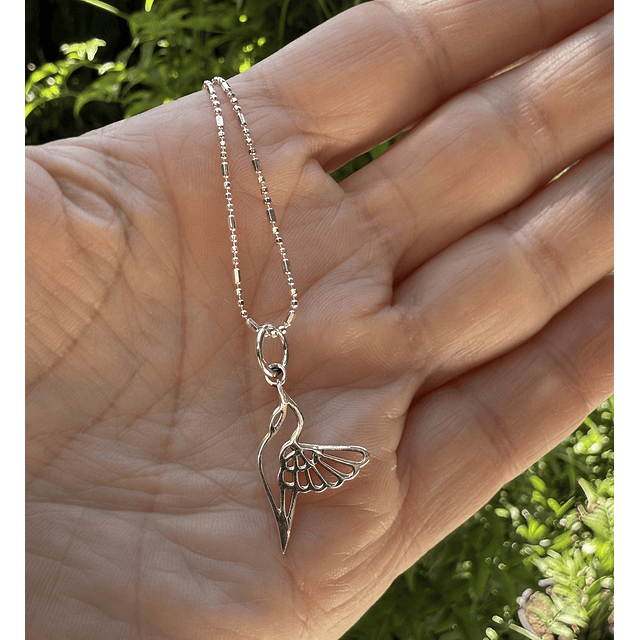 Collar Colgante Colibrí