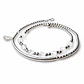 Pulsera Mostacillas Tubo Cuarzo Cristal  - Miniatura 1