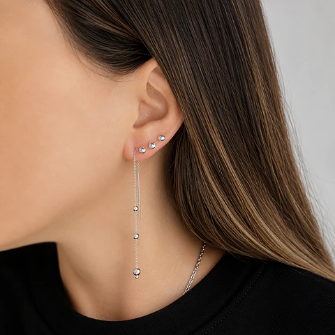 Aros Bolitas 4 mm