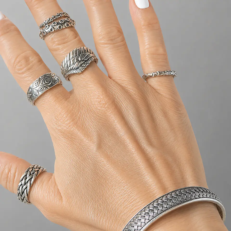 Anillo Alas Ancho 2