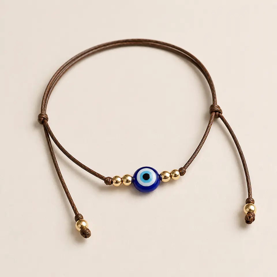 Pulsera Cordón Ojito Turco 2