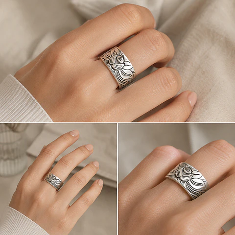 Anillo Flor de Loto 