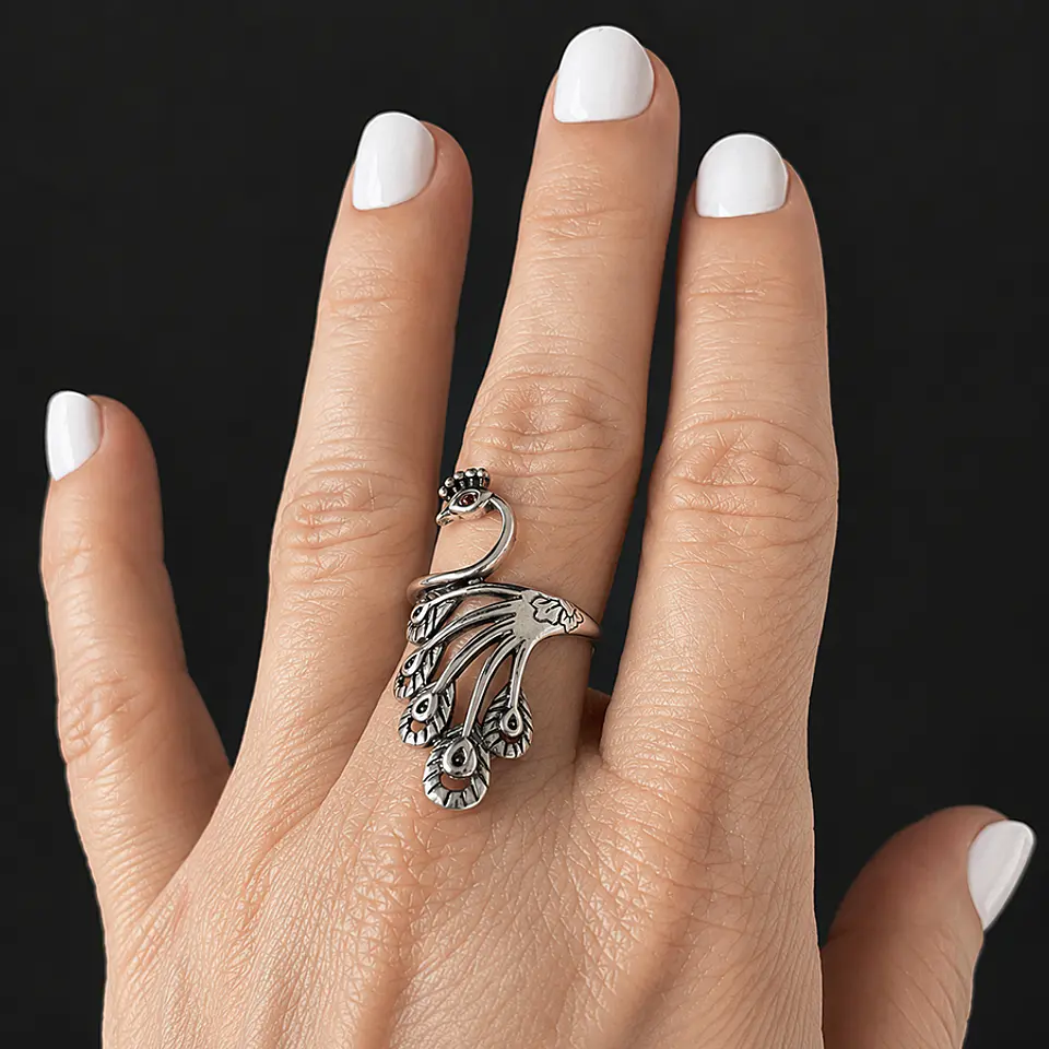 Anillo Pavo Real 3