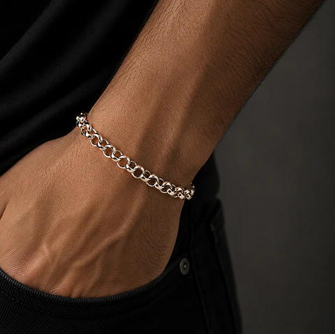 Pulsera Rolo Gruesa