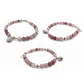 Pulsera Cuarzo Rosado Brote Loto - Miniatura 1