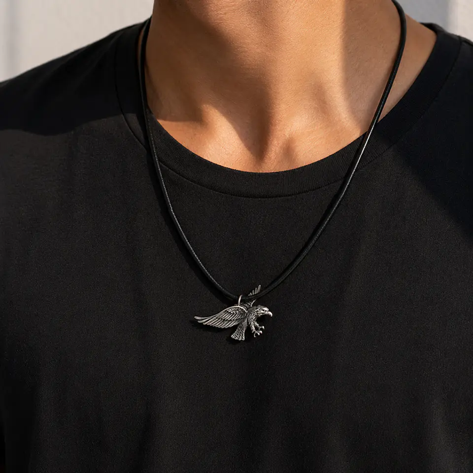 Collar Cuero Águila 3