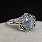 Anillo Flor Labradorita - Miniatura 1
