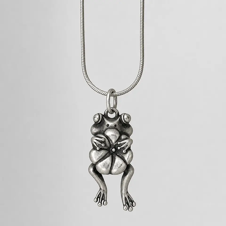 Collar Ranita Flor 2