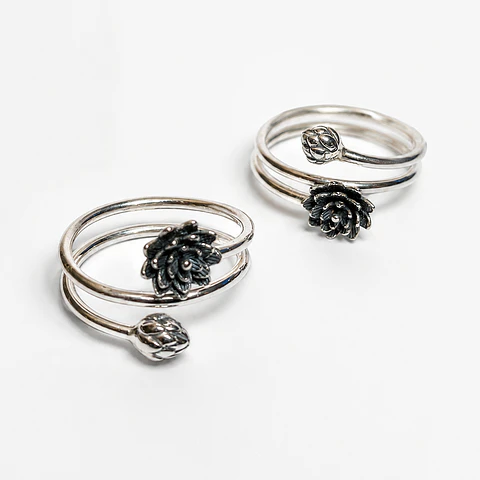 Anillo Loto Brote