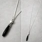 Collar Ónix Facetado Rombo - Miniatura 3