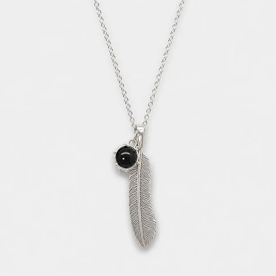 Collar Pluma Esfera 1