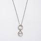Collar Argolla Esfera Cuarzo Cristal - Miniatura 2