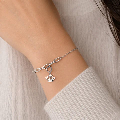 Pulsera Cadenas Corona