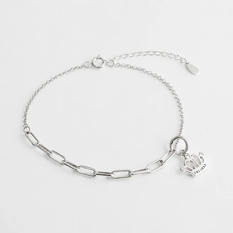 Pulsera Cadenas Corona