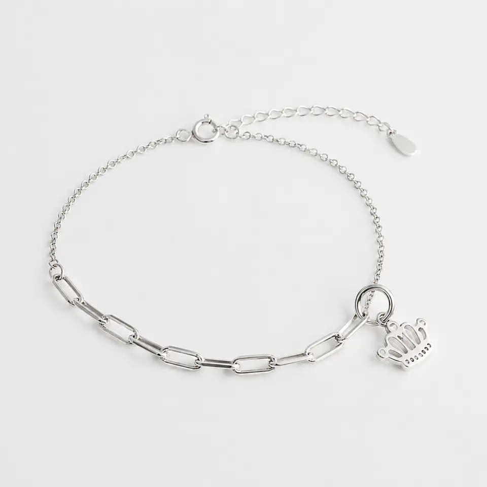 Pulsera Cadenas Corona 1