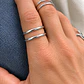 Anillo Doble Argolla - Miniatura 3