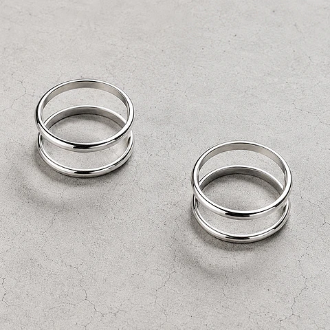 Anillo Doble Argolla