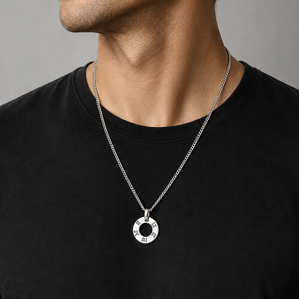 Collar Amuleto Mantra  3