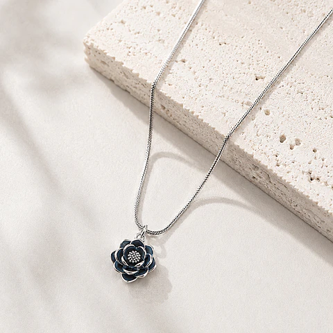 Collar Cola de Zorro Flor
