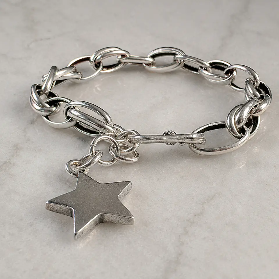 Pulsera Eslabón Estrella 2