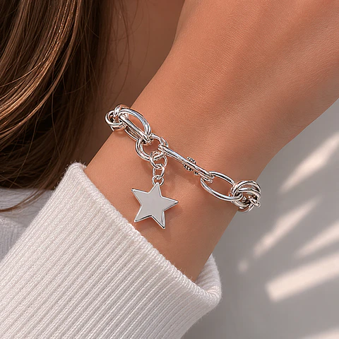 Pulsera Eslabón Estrella