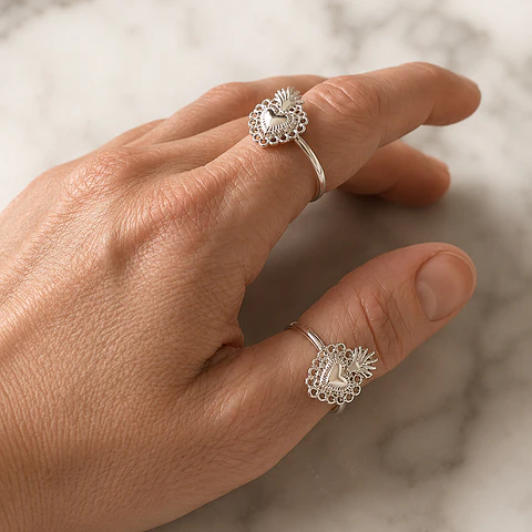 Anillo Corazón Milagro