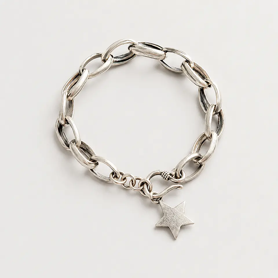 Pulsera Eslabón Estrella 3