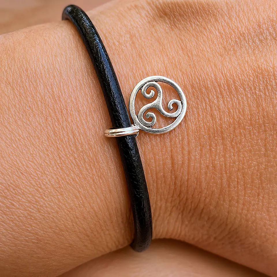 Pulsera Cuero Celta 3