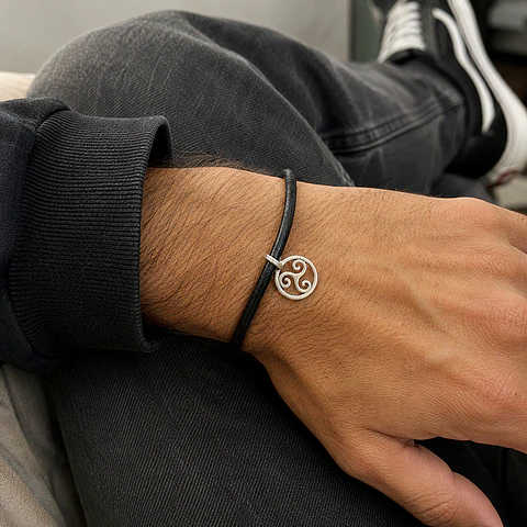 Pulsera Cuero Celta