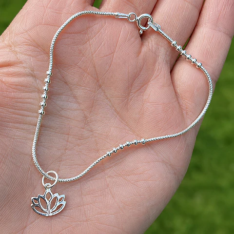 Pulsera Bolitas Lotus