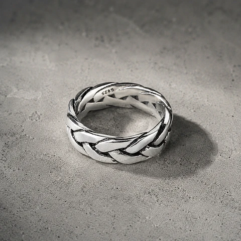 Anillo Trenza