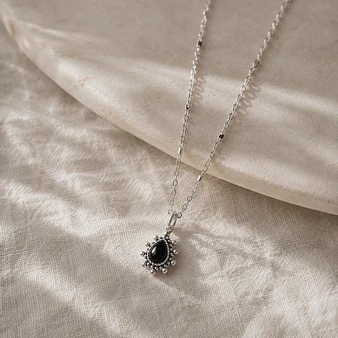 Collar Ónix Gota