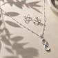 Conjunto Collar + Aros Infinito - Miniatura 1