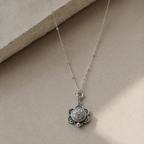 Collar Flor Mantras