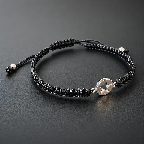 Pulsera Tejida Estrella