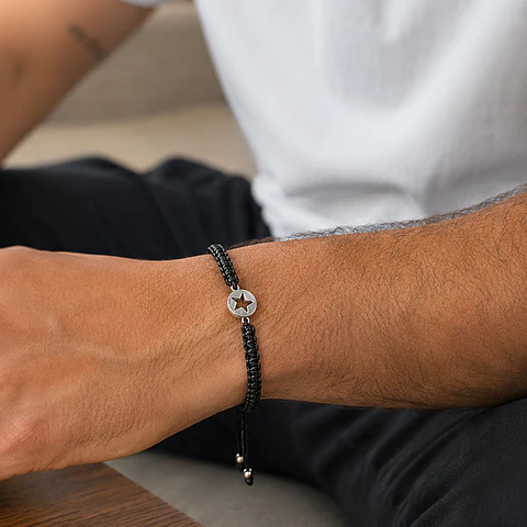 Pulsera Tejida Estrella