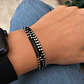 Pulsera Mostacillas Miyuki Negro/Plata - Miniatura 5