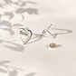 Aros Corazón Calado XL - Miniatura 1