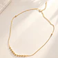 Collar Bolitas Oro - Miniatura 3
