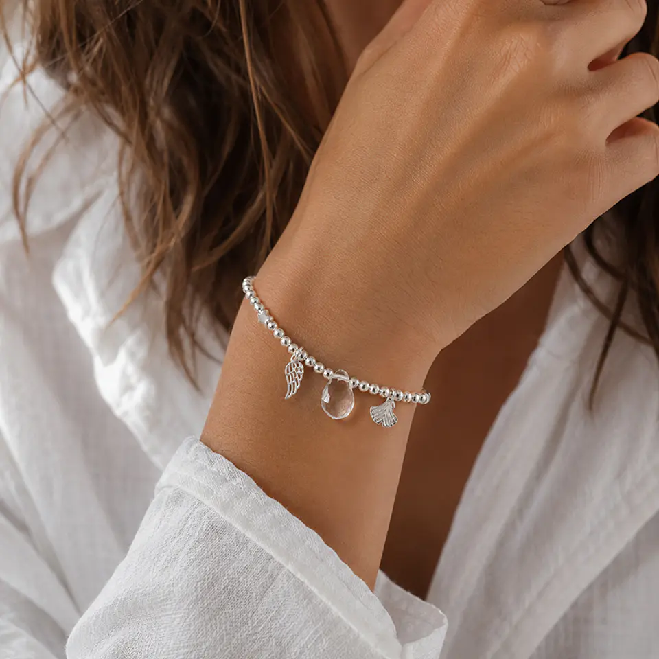 Pulsera Colgantes Cuarzo 2