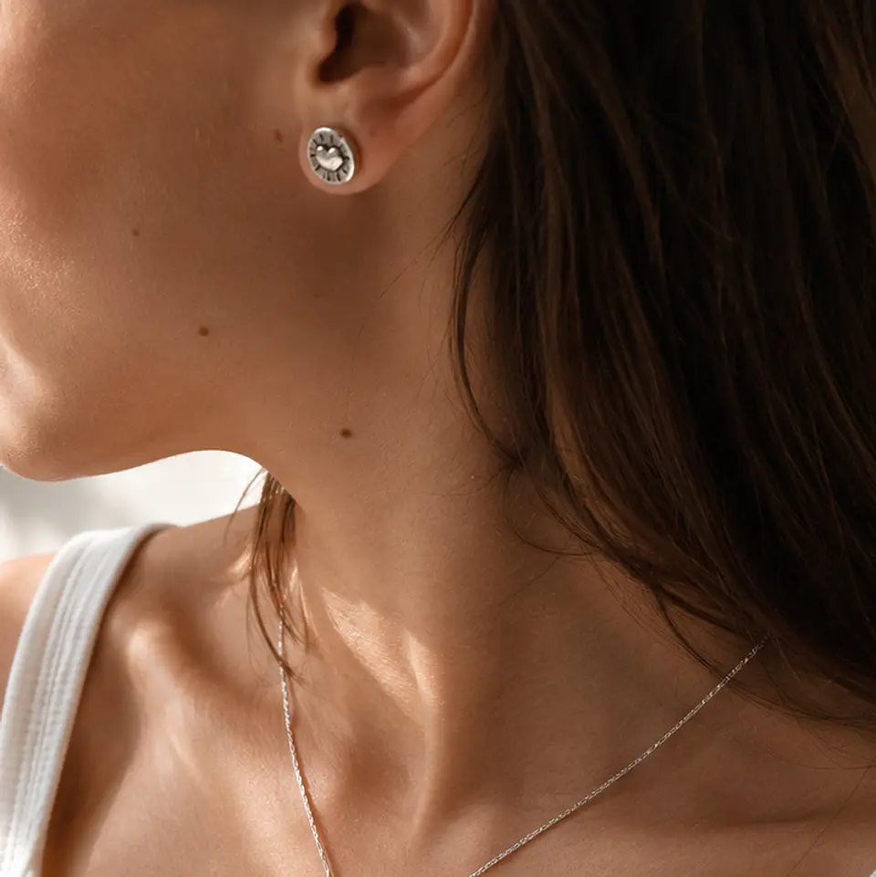 Aros Mini Corazón 3