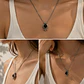 Collar Colgante Plata Ónix - Miniatura 3