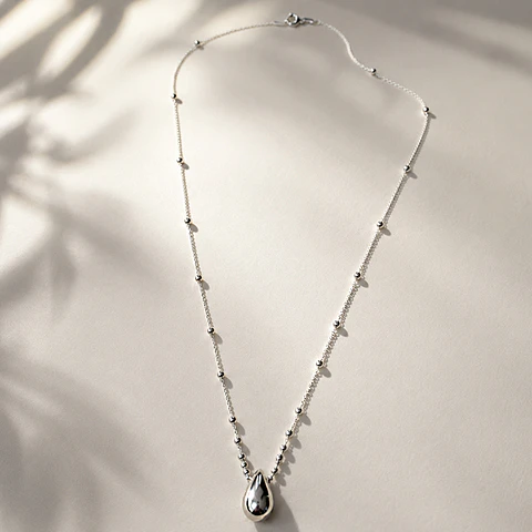Collar Gota Plata