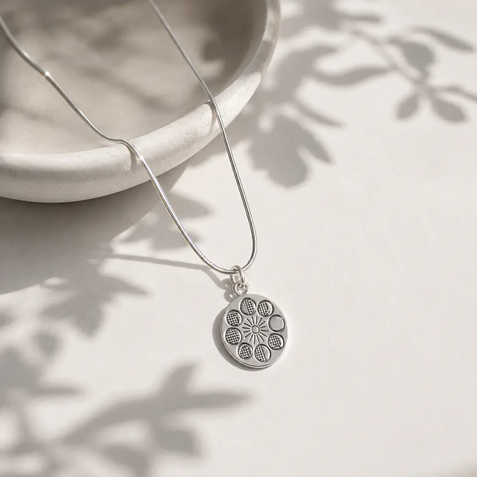 Collar Colgante Fase Lunar 1