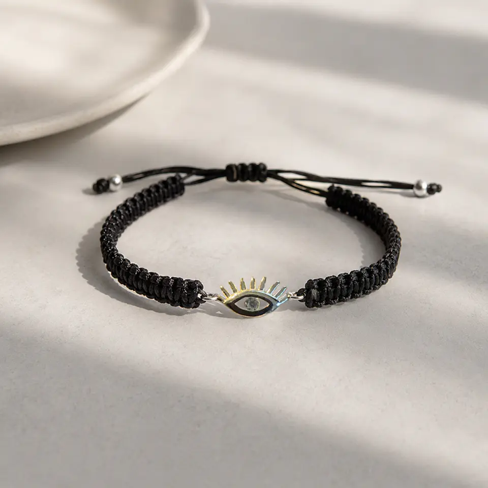 Pulsera Tejida Ojo 3