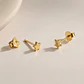 Aros Mini Estrellas Gold - Miniatura 1