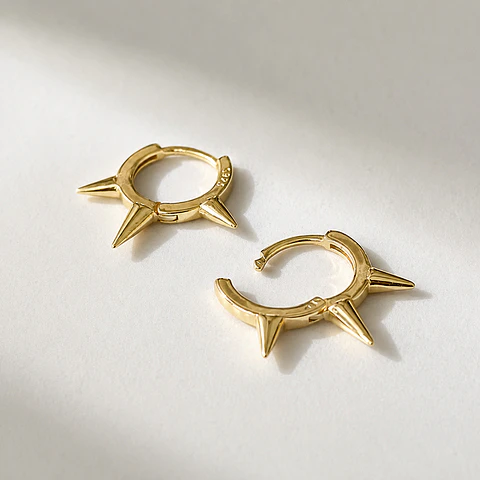 Aros Puntas Oro